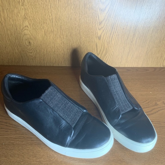 black vince sneakers